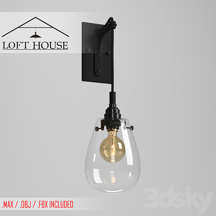 Bra LOFT HOUSE W-102 3DS Max - thumbnail 1