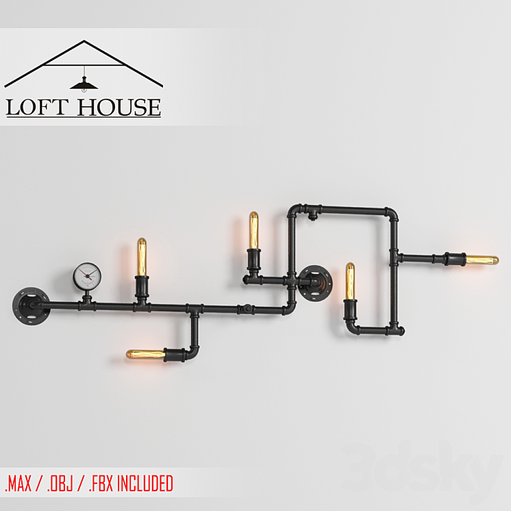 Bra LOFT HOUSE W-107 3DS Max - thumbnail 1