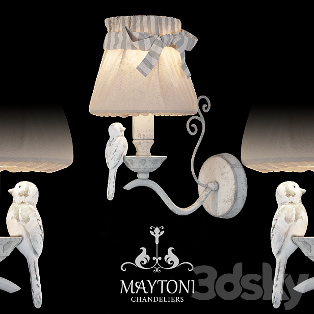 Bra Maytoni ARM013-01-W 3DSMax File - thumbnail 1