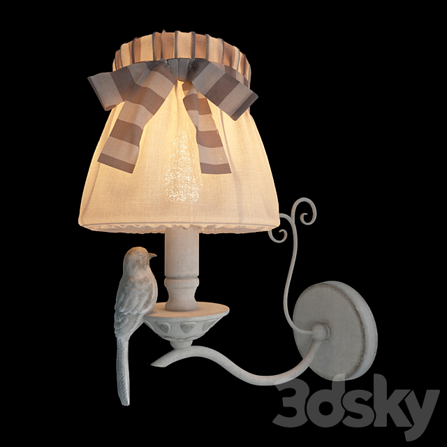 Bra Maytoni Bird ARM013-01-W 3DSMax File - thumbnail 1