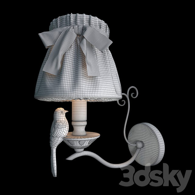 Bra Maytoni Bird ARM013-01-W 3DSMax File - thumbnail 2