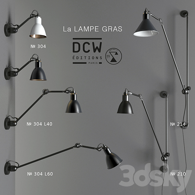 Bra Set “La Lampe GRAS” 3DSMax File - thumbnail 1