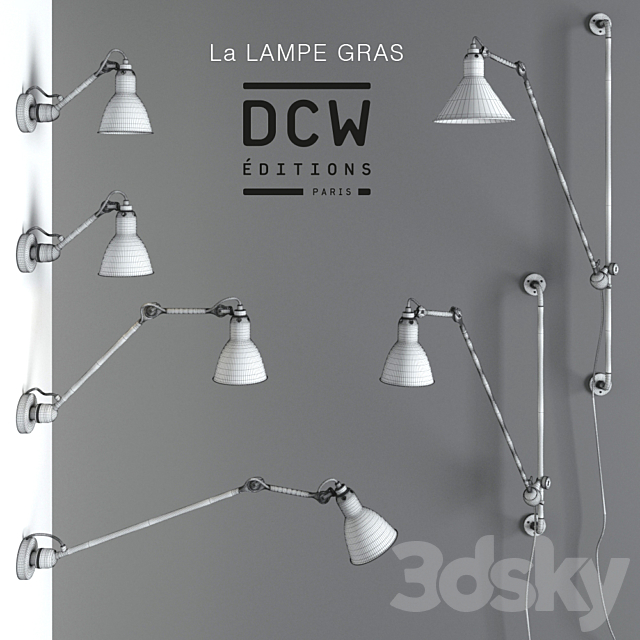 Bra Set “La Lampe GRAS” 3DSMax File - thumbnail 3