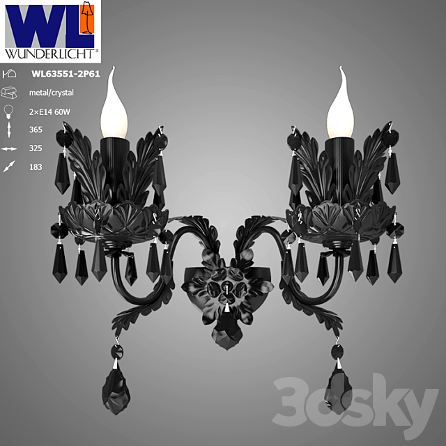 Bra Wunderlisht WL63551-2P61 3ds Max - thumbnail 1