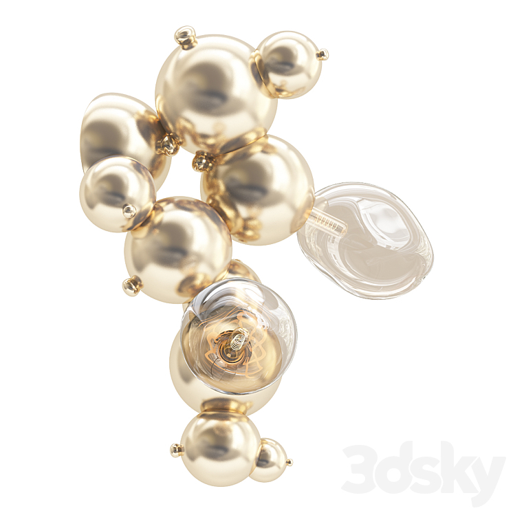 Bubbly 02 3DS Max Model - thumbnail 1