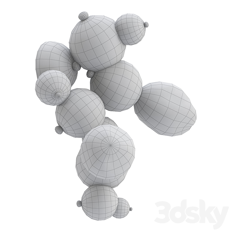 Bubbly 02 3DS Max Model - thumbnail 2