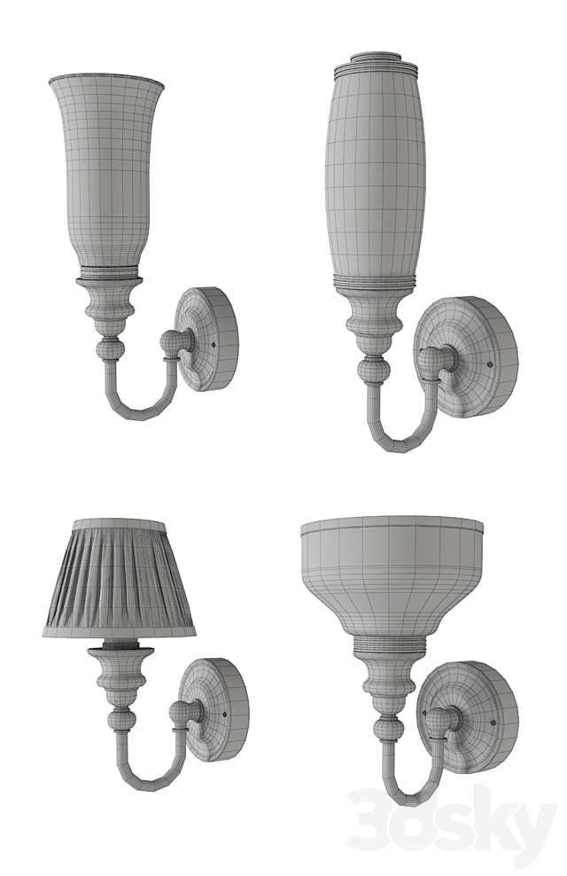 Burlington BL21. BL23. BL24. BL25 3DSMax File - thumbnail 2