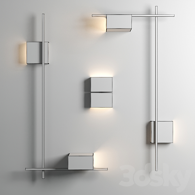 BURTON wall light 3DSMax File - thumbnail 3