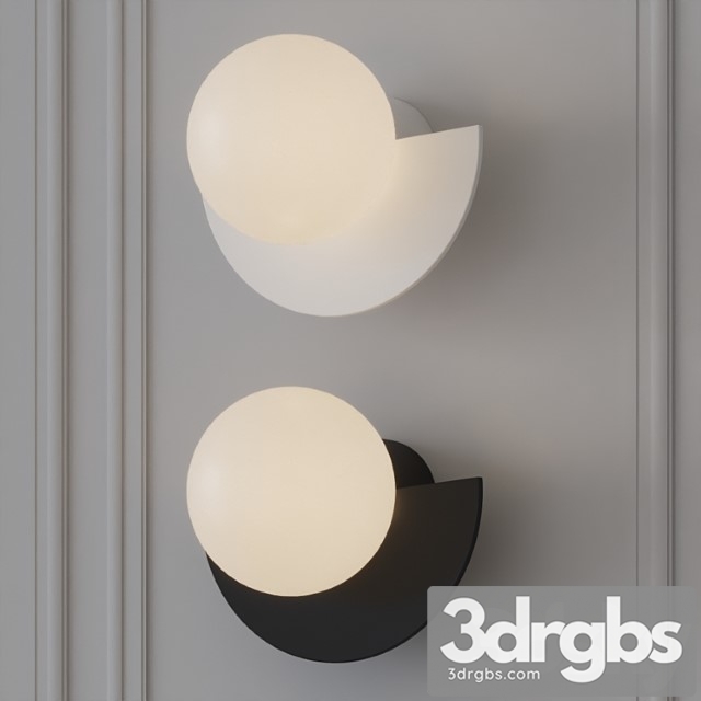 C Lamp Wall Lamp By Swedish Ninja 3dsmax Download - thumbnail 1