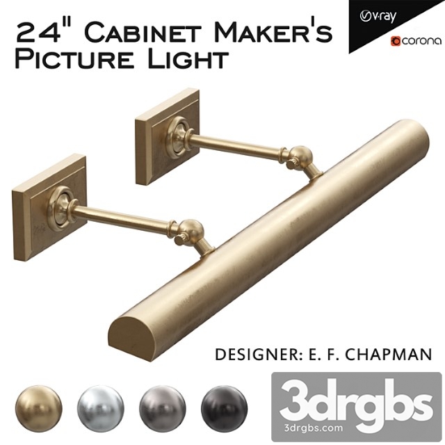 Cabinet Maker Picture Light 3dsmax Download - thumbnail 1