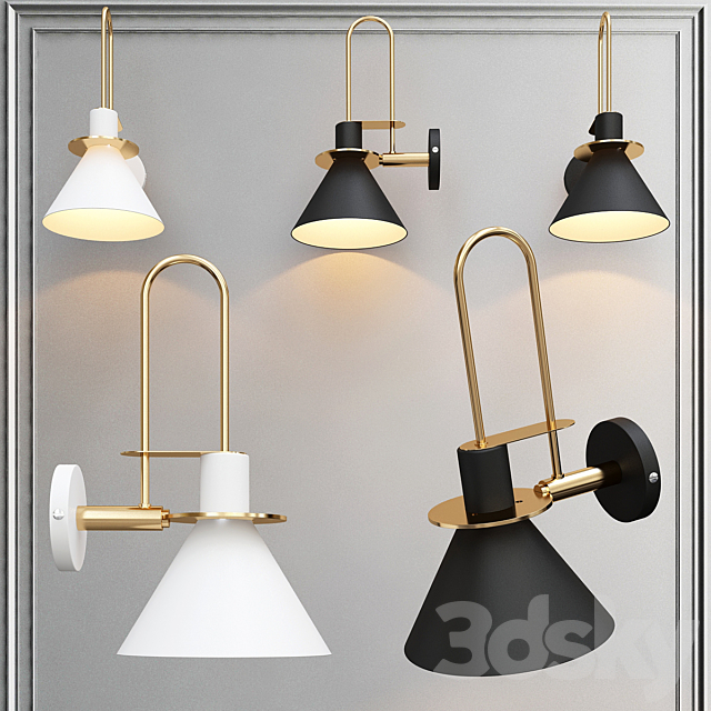 Cado Wall Lamp 3ds Max - thumbnail 1