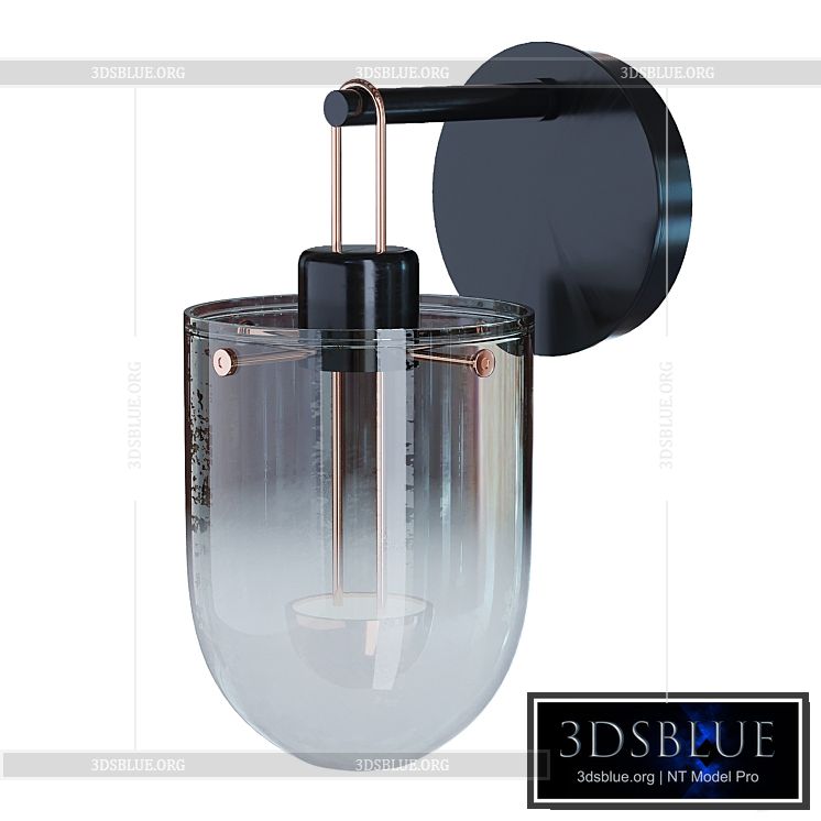 Century LED Wall Sconce 3DS Max - thumbnail 3