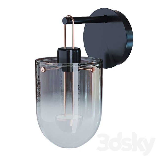 Century LED Wall Sconce 3DSMax File - thumbnail 1