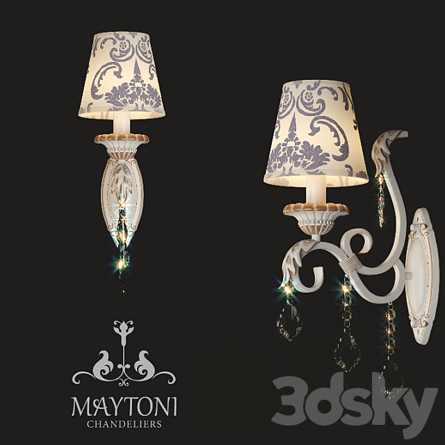 Chandelier Maytoni ARM219-01-G 3DSMax File - thumbnail 1