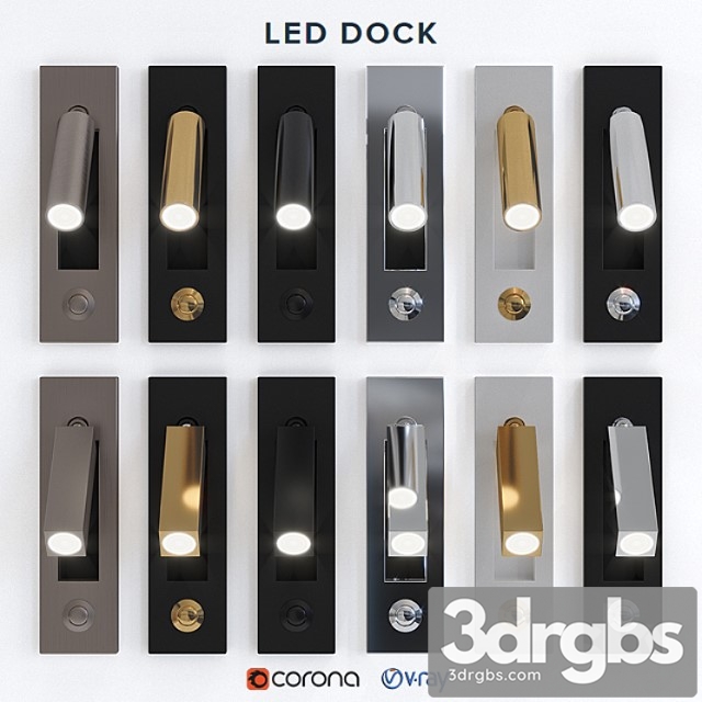 Chelsom led dock 3dsmax Download - thumbnail 1