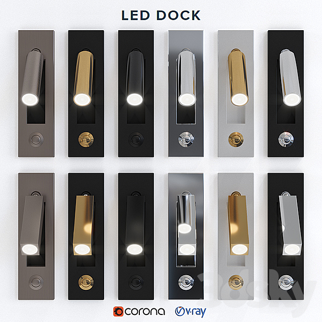 Chelsom LED DOCK 3DSMax File - thumbnail 1