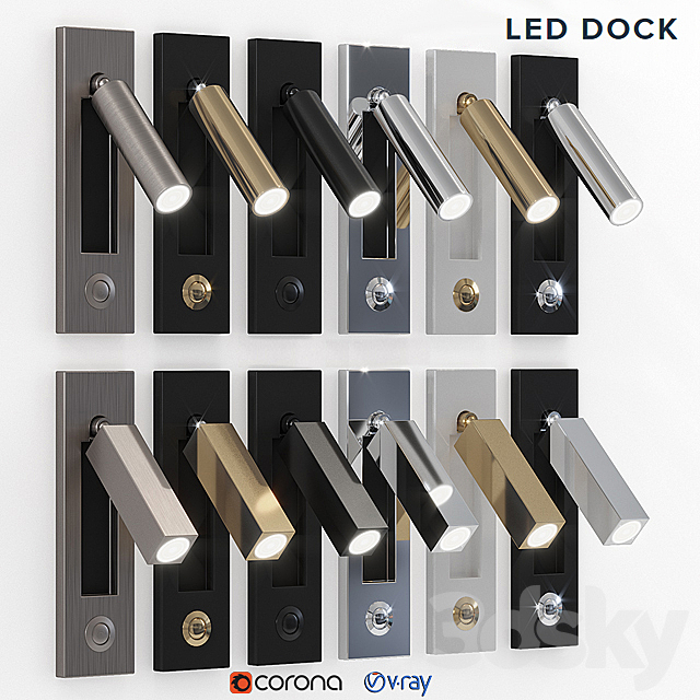 Chelsom LED DOCK 3DSMax File - thumbnail 2