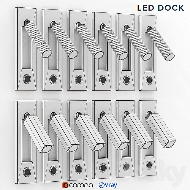 Chelsom LED DOCK 3DSMax File - thumbnail 3