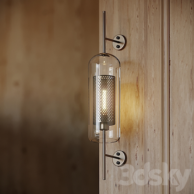 Chiswick Glass Wall Light 3DSMax File - thumbnail 2