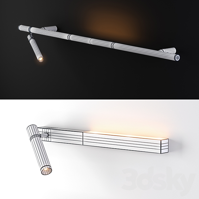 Chors wall lamps 3DS Max Model - thumbnail 5