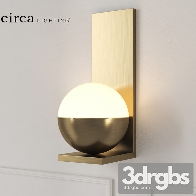 Circa Akova Wall Light 3dsmax Download - thumbnail 1