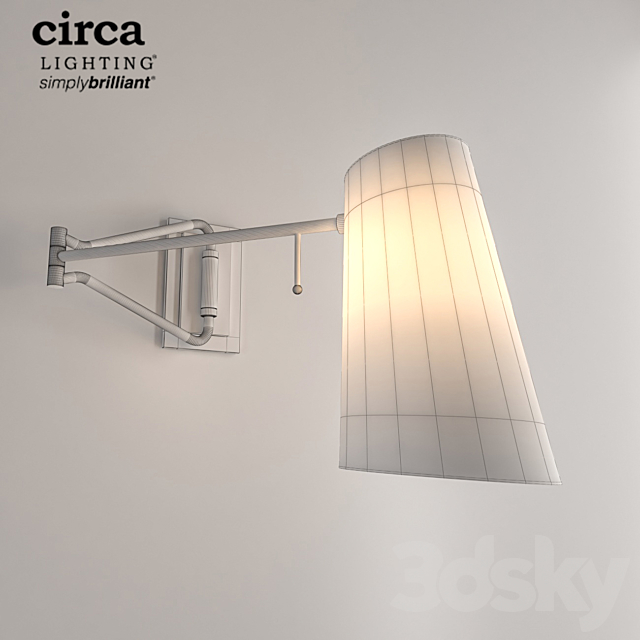 Circa. Keil Swing Arm Wall Light 3DSMax File - thumbnail 2