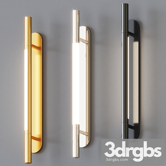 Circa Rousseau Medium Bracketed Sconce 3dsmax Download - thumbnail 1