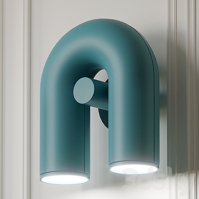 Circus Wall Sconce by Haute Living 3DS Max Model - thumbnail 3