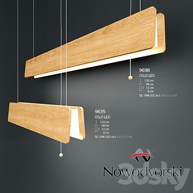 Collection of fixtures Oslo Nowodvorski 3ds Max - thumbnail 2