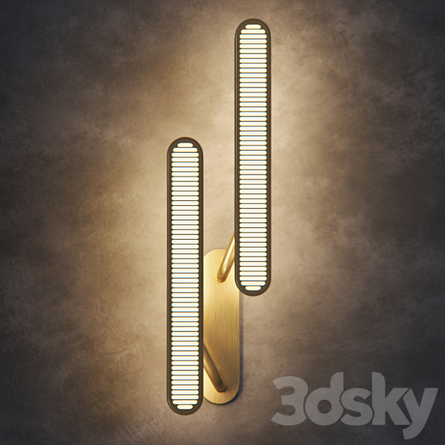 Colt Double Wall Light 3DSMax File - thumbnail 2