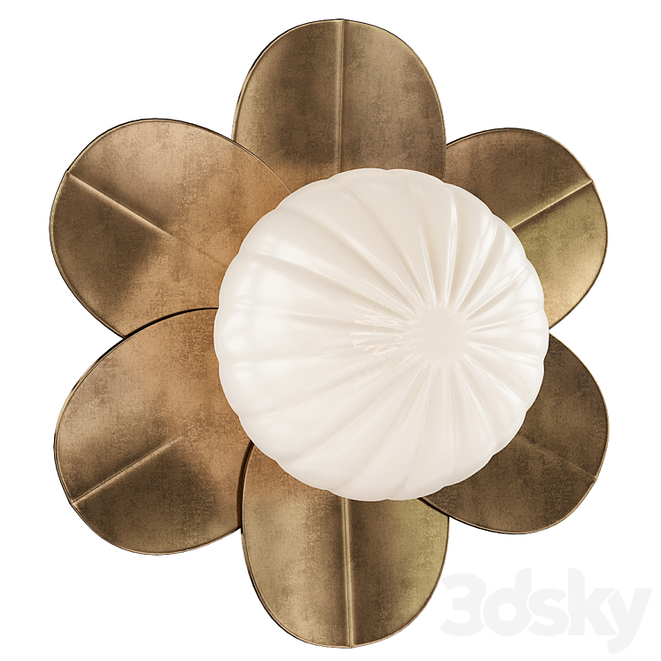 Corbett Gigi Wall Sconce 3DS Max Model - thumbnail 1