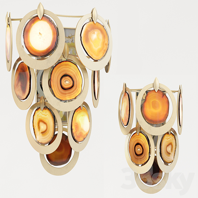 Corbett Rockstar Wall Sconce 3DSMax File - thumbnail 1