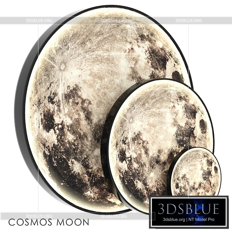 COSMOS MOON 3DS Max - thumbnail 3