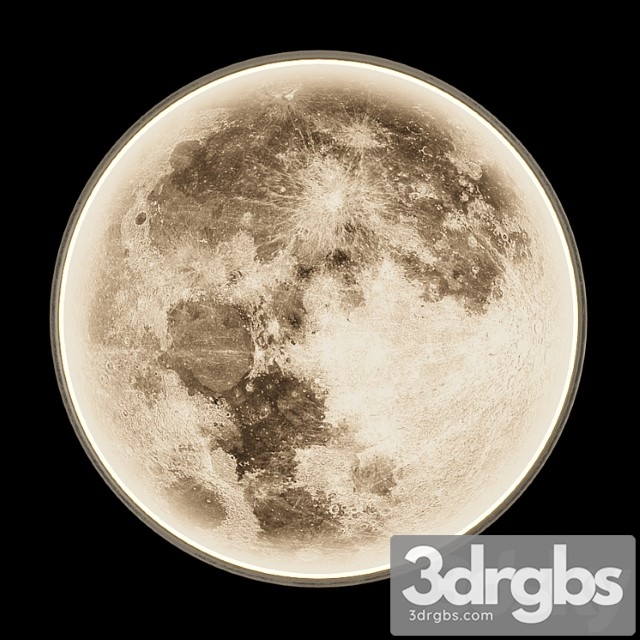 Cosmos Moon 3dsmax Download - thumbnail 1