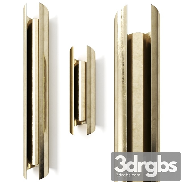 Cyrus double ii xl by brabbu wall lamp - thumbnail 1