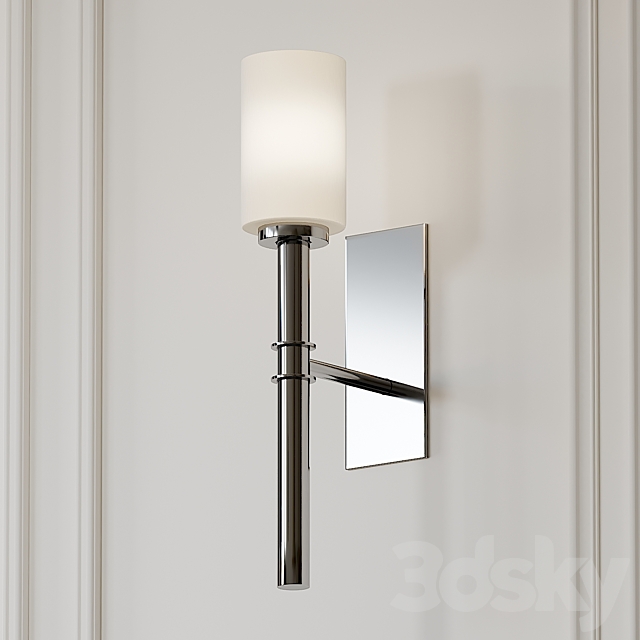 Darrell 1-Light Wallchiere Wall Sconce by Langley Street 3DSMax File - thumbnail 3