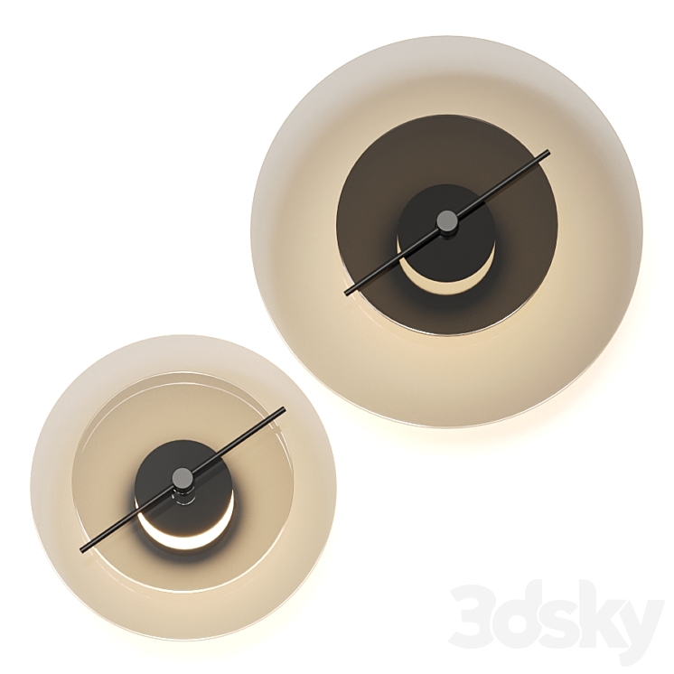 DCW Editions Delumina Wall Lamps 3DS Max - thumbnail 1