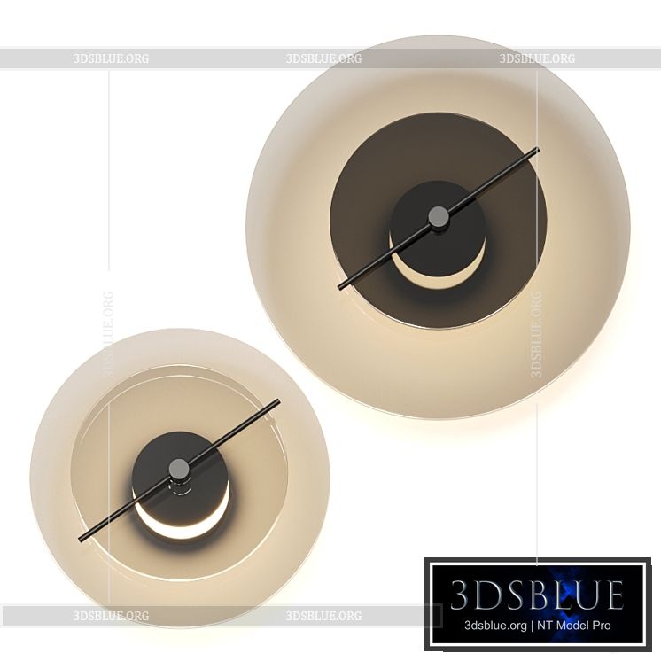 DCW Editions Delumina Wall Lamps 3DS Max - thumbnail 3