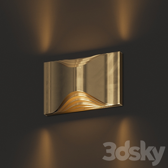 DCW Editions Respiro Wall Lamp 3DS Max Model - thumbnail 2