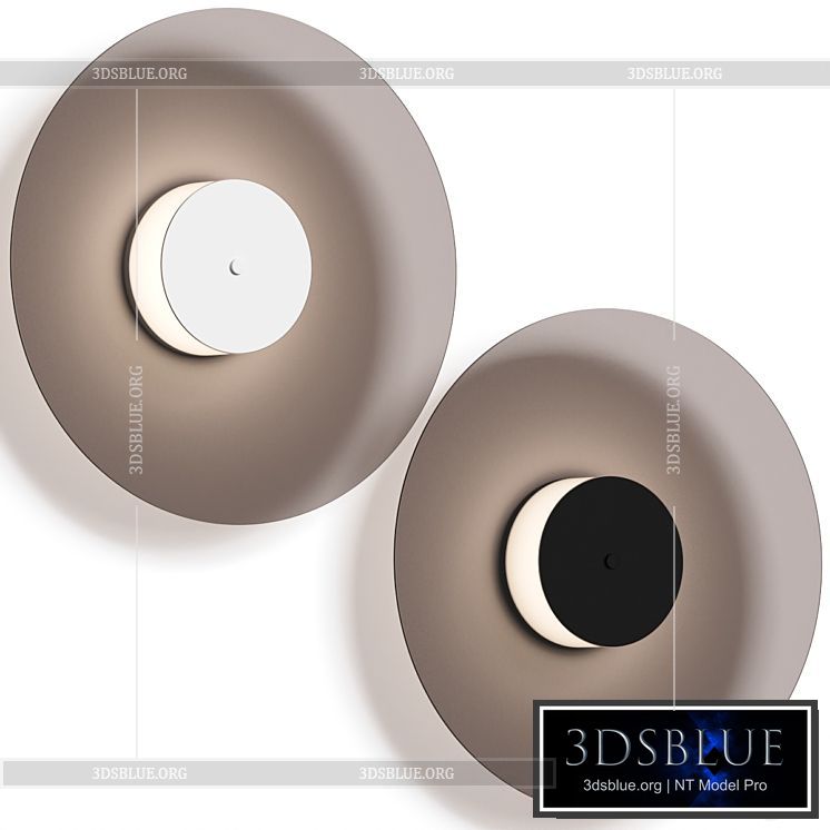 DECHEM STUDIO ECLIPSE WALL LAMPS 3DS Max - thumbnail 3