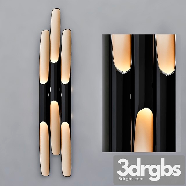 Delighfull unique sconce 3dsmax Download - thumbnail 1