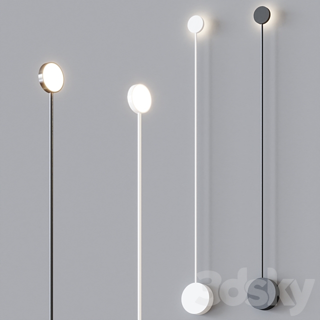 Della – Vigario Wall light 3ds Max - thumbnail 1