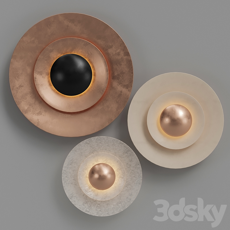 Deva Wall Light 3DS Max Model - thumbnail 1