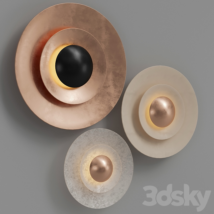 Deva Wall Light 3DS Max Model - thumbnail 2