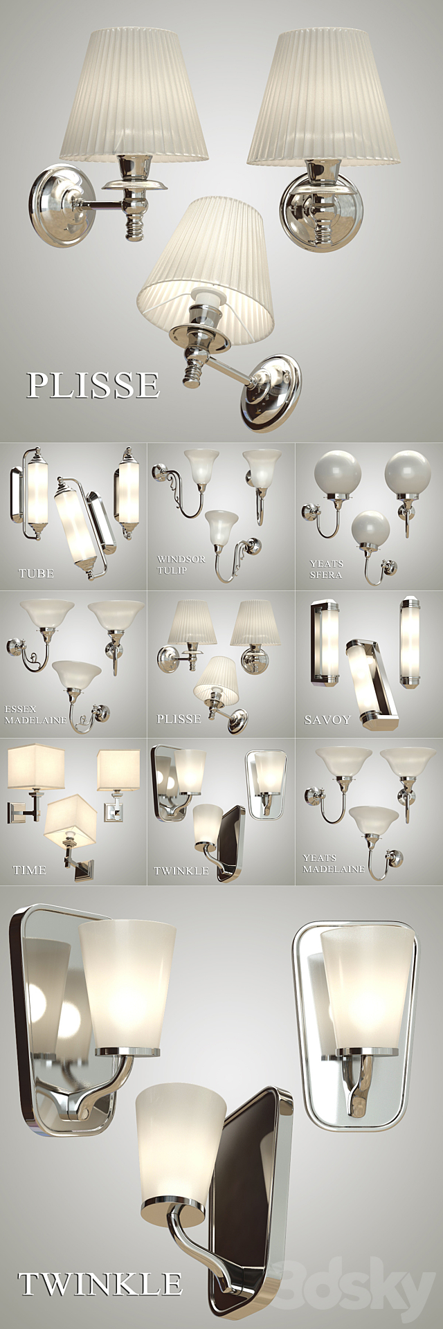 Devon & Devon _ Sconces PART 3 3ds Max - thumbnail 1