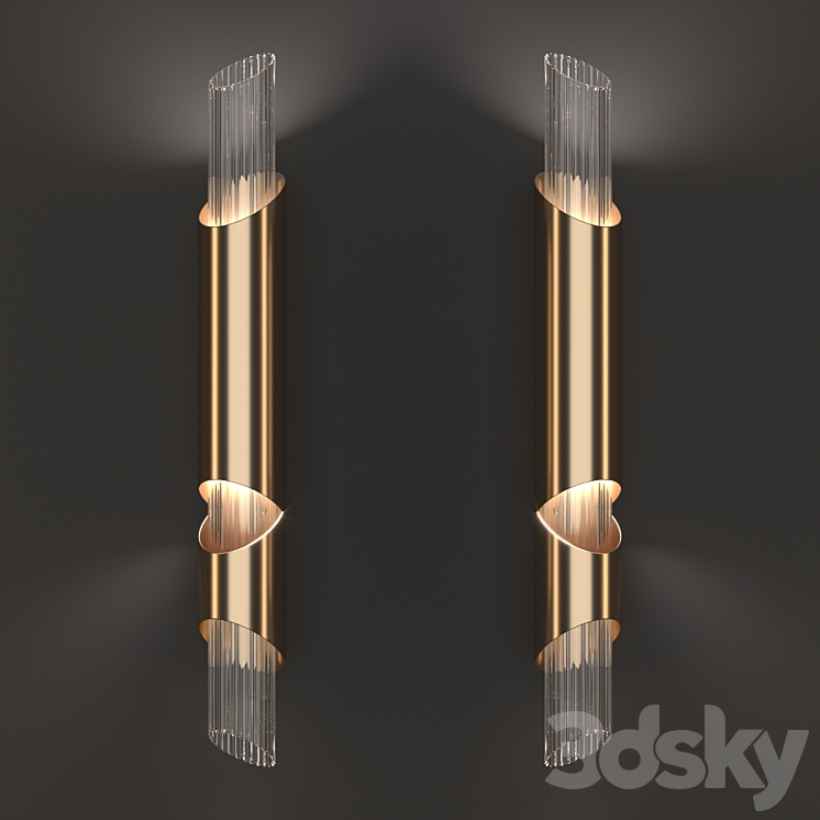 Draycott Wall Lamp from Covet Paris 3DS Max - thumbnail 2