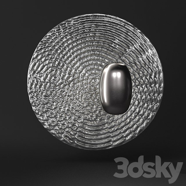 Droplet mini lamp 3ds Max - thumbnail 1