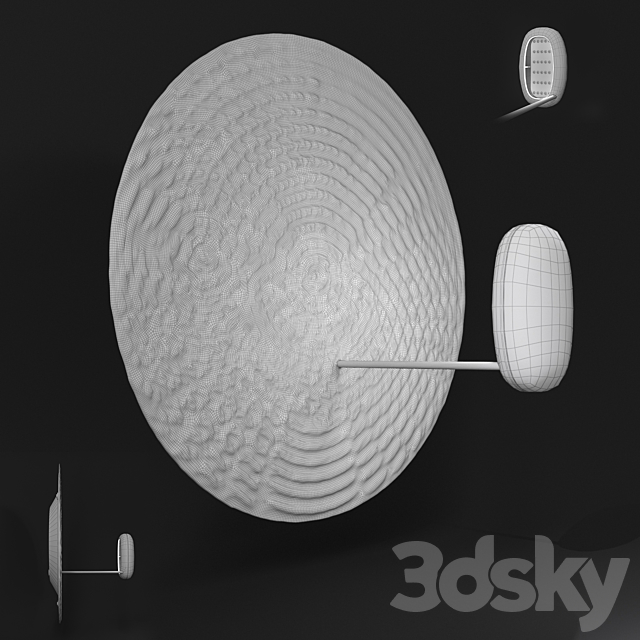 Droplet mini lamp 3ds Max - thumbnail 3