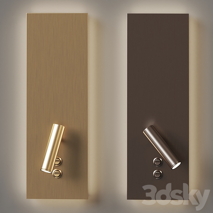 Edge Reader Wall Sconce by Astro Lighting 3DS Max Model - thumbnail 2