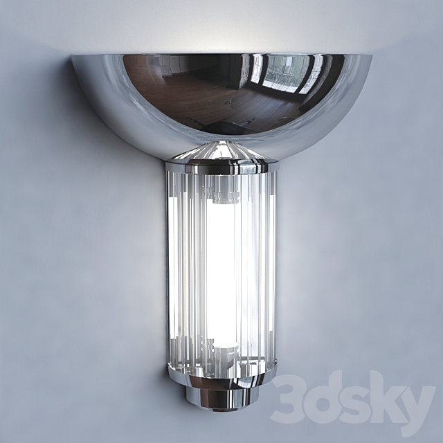 Eichholtz Wall Lamp Cafe 1900 3DSMax File - thumbnail 1